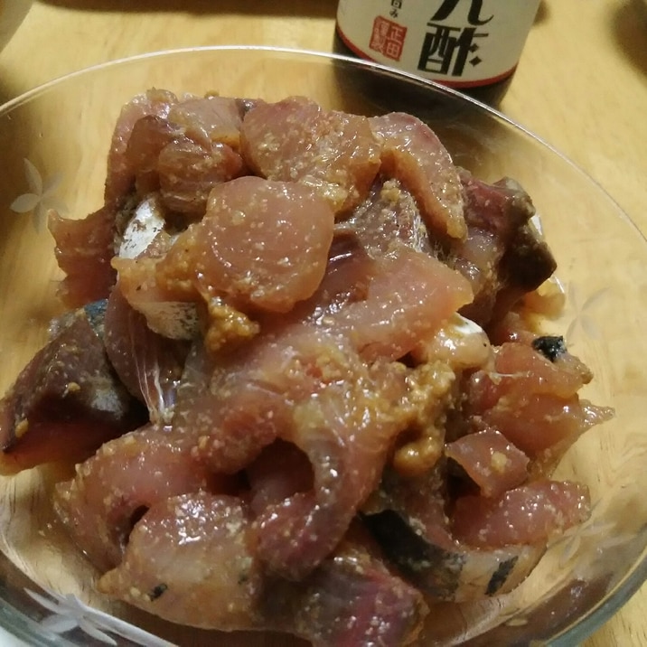 ご飯に乗せてもヨシ いなだのごま味噌漬け レシピ 作り方 By ちゅろす1972 楽天レシピ ご飯に乗せてもヨシ いなだのごま味噌漬け レシピ 作り方 By ちゅろす1972 楽天レシピ